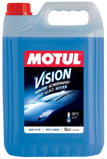 Рідина для склоомивоча MOTUL, vision, зима, -20 °С, 5л
